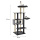Modern Large Wooden Cat Tower With Scratching Posts